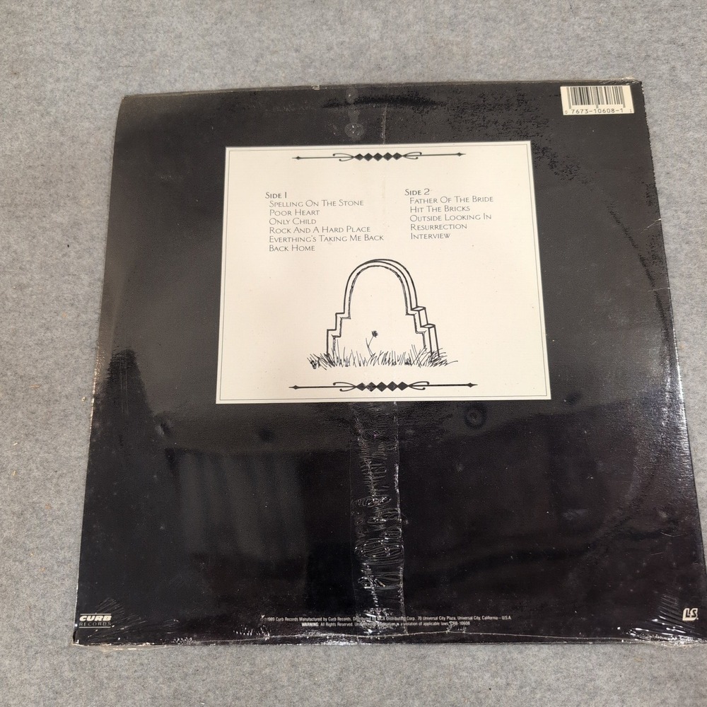 Spelling on the Stone Vinyl LP 1989 Curb Records CRB-10608 Country Music Record - Picture 2 of 2